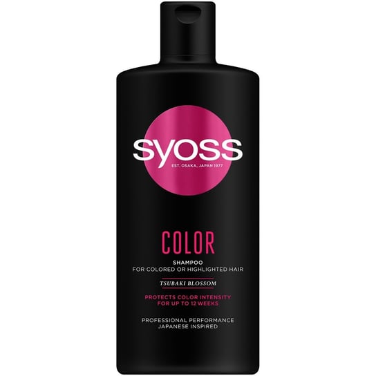 Syoss, Color, szampon do włosów farbowanych i rozjaśnianych, 440 ml Syoss