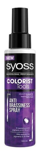 Syoss, Colorist Tools, spray do włosów wyrównanie żółtych tonów, 100 ml Syoss