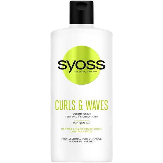 Syoss, Curls & Waves Conditioner odżywka do włosów falowanych i kręconych 440ml Syoss