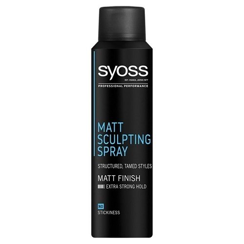 Syoss, Matt Sculpting, matowy rzeźbiący spray do włosów, 150 ml Syoss