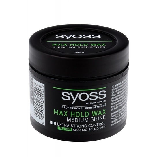 Syoss, Max Hold, Wosk do włosów, 150 ml Syoss