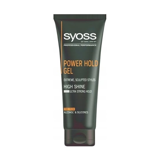 Syoss, Men Power Hold, żel do włosów dla mężczyzn, 250 ml Syoss