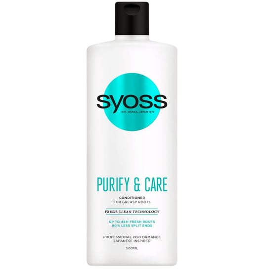 Syoss, Purify & Care, Odżywka do Włosów, 500ml Syoss