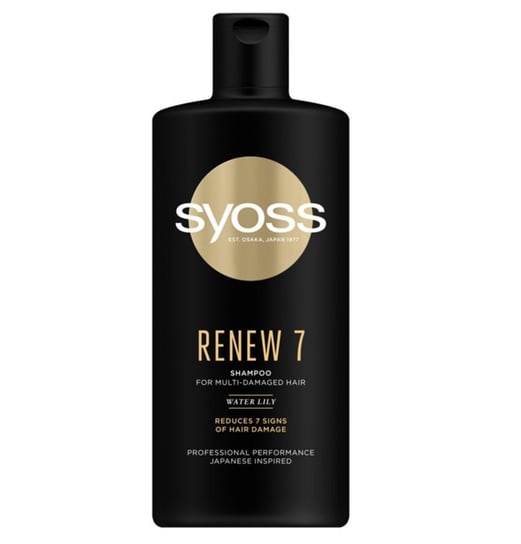 Syoss, Renew 7, szampon do włosów bardzo zniszczonych, 440 ml Syoss