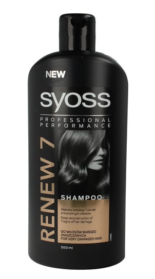 Syoss, Renew 7, szampon do włosów bardzo zniszczonych, 500 ml Syoss