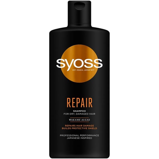 Syoss, Repair, szampon do włosów suchych i zniszczonych, 440 ml Syoss