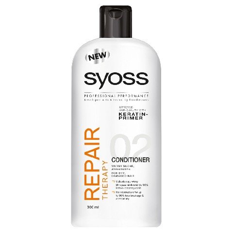 Syoss, Repair Therapy, odżywka do włosów suchych i zniszczonych, 300 ml Syoss