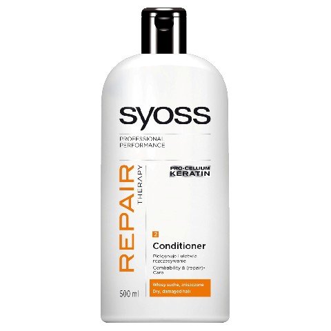 Syoss, Repair Therapy, odżywka do włosów suchych i zniszczonych, 500 ml Syoss