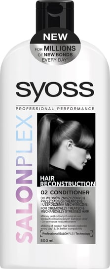 Syoss, Salon Plex, odżywka do włosów zniszczonych, 500 ml Syoss