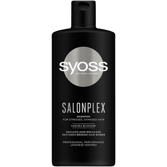 Syoss, Salonplex, szampon do włosów zniszczonych, 440 ml Syoss