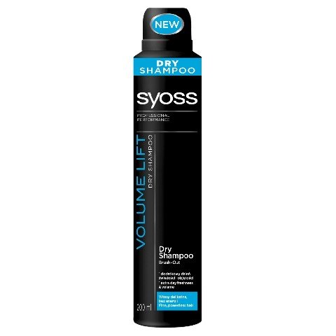 Syoss, Volume Lift, suchy szampon do włosów słabych i pozbawionych blasku, 200 ml Syoss