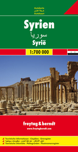 Syria. Mapa 1:700 000 Freytag & Berndt