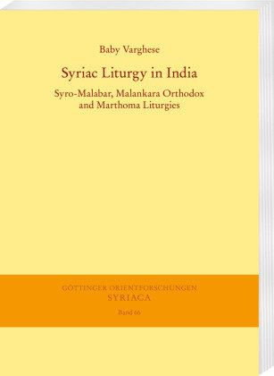 Syriac Liturgy in India Harrassowitz