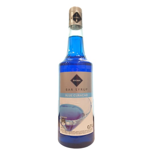 Syrop Barmański Rioba Do Drinków Blue Curacao 0,7 L Rioba