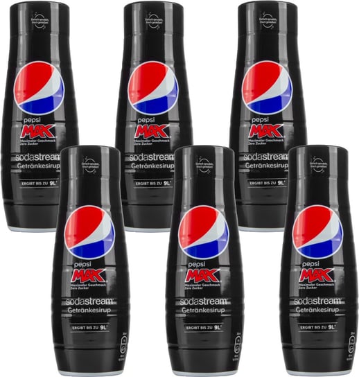 Syrop Do Sodastream Pepsi Maxi Bez Cukru 440 Ml X6 SodaStream