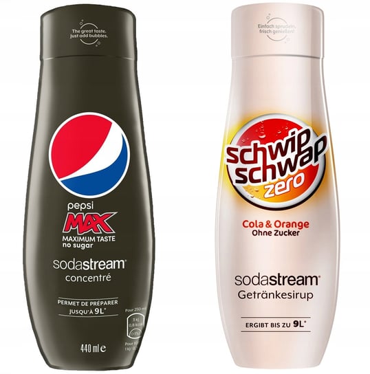 Syrop do SodaStream Schwip Schwap zero, Pepsi Max SodaStream