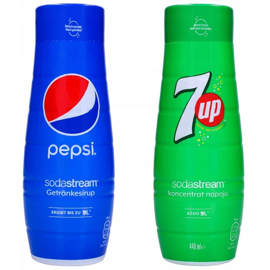 Syrop Koncentrat Do Wody Sodastream Pepsi 7Up 2Szt SodaStream