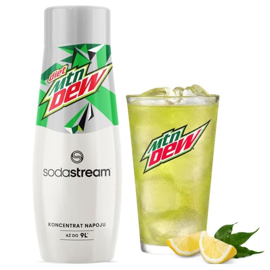 Syrop koncentrat sok SodaStream Mountain Dew Diet BEZ CUKRU SodaStream