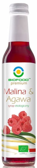 SYROP MALINA Z AGAWĄ BIO 250 ml - BIO FOOD Bio Food