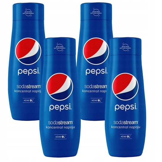 Syrop Pepsi koncentrat SodaStream saturator 4 szt. SodaStream