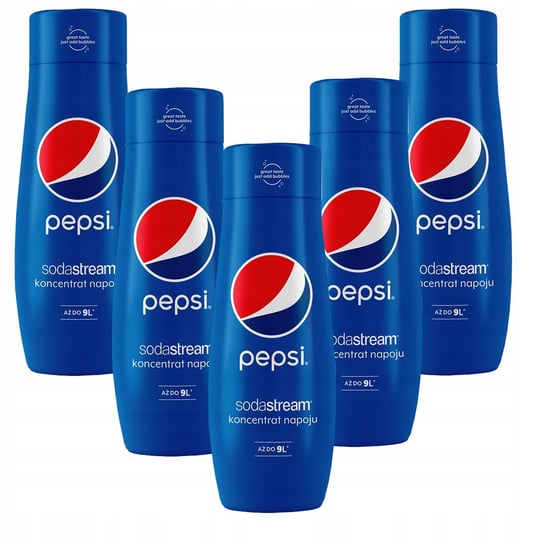 Syrop Pepsi koncentrat SodaStream saturator 5 szt. SodaStream