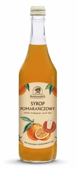 Syrop Rembowscy Pomarańczowy 0,5L Inna marka