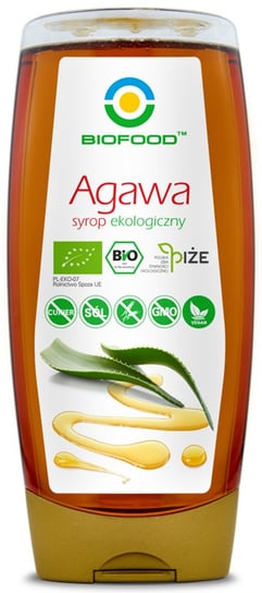 Syrop z Agawy BIO 420g - Bio Food Bio Food