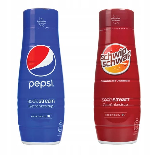 Syropy Sodastream Pepsi Schwip Schwap Cola Orange SodaStream