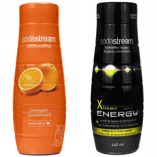 Syropy Sodastream Pomarańcza Xtreme Energy 440 Ml SodaStream