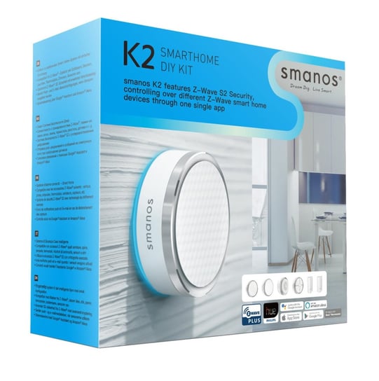 System alarmowy Z-Wave SMANOS K2, inteligentny Smanos