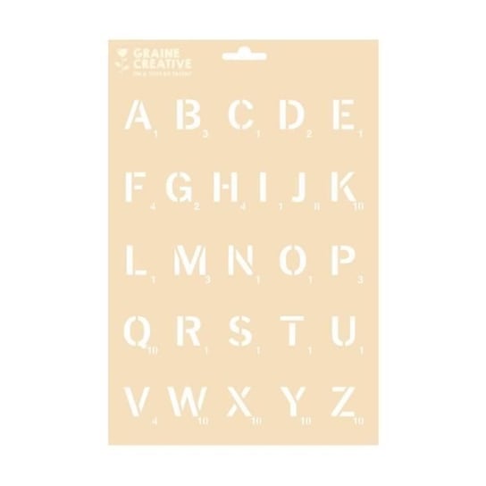 Szablon A4 - Alfabet Scrabble Inna marka