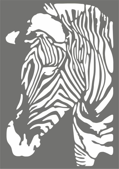 Szablon do malowania A4, Zebra Dekor-Art-Serwis