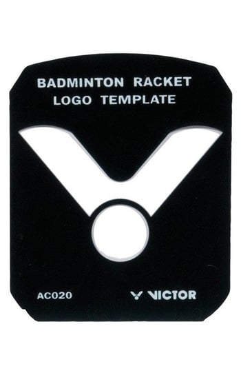 Szablon do malowania logo na rakiecie VICTOR Victor