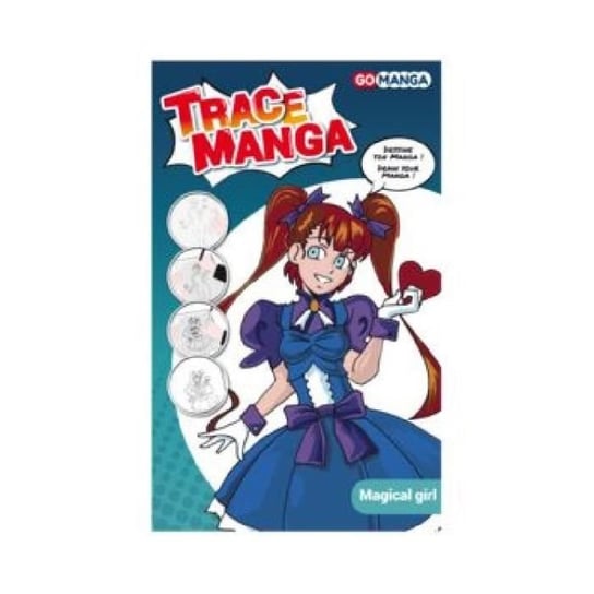 Szablon śledzenia mangi „Magical Girl” autorstwa GO MANGA Inna marka