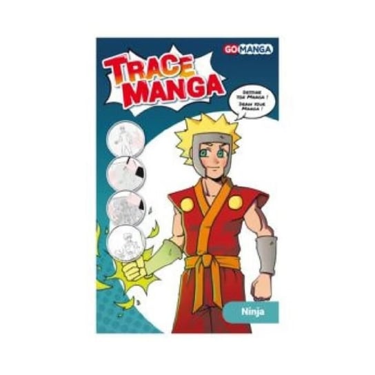 Szablon śledzenia mangi „Ninja” z GO MANGA Inna marka