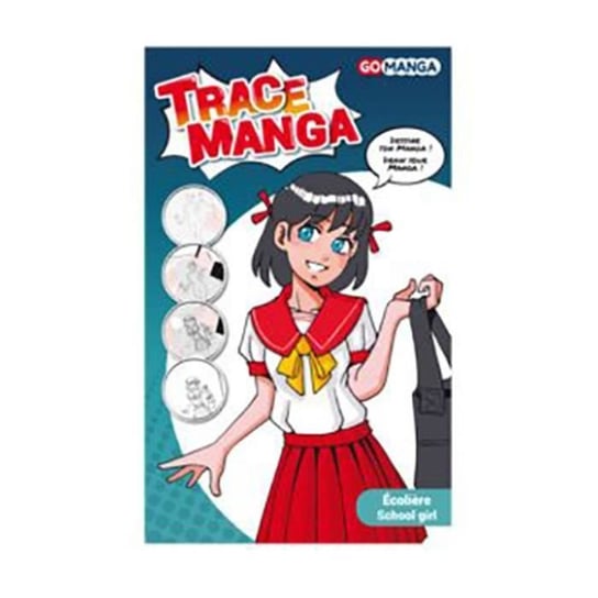 Szablon śledzenia mangi „Schoolgirl” z GO MANGA Inna marka