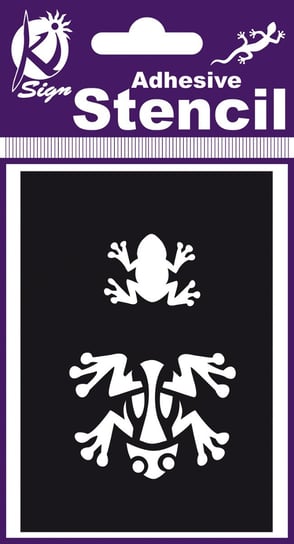 Szablon, żabki Ki-Sign