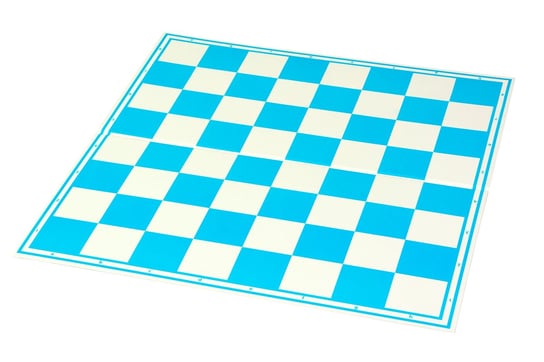 Szachownica Tekturowa Turniejowa Sunrise Chess & Games niebiesko-biała Sunrise Chess & Games