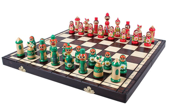 Szachy Babuszki, gra logiczna, Sunrise Chess & Games Sunrise Chess & Games