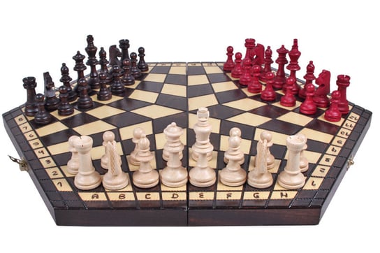 Szachy Dla Trójki Graczy - Duże (54X47Cm) Sunrise Chess & Games Sunrise Chess & Games