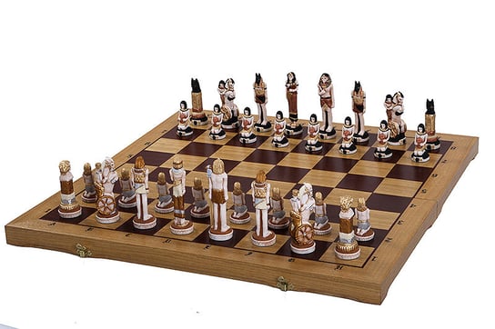 Szachy Egipt (Intarsja) Sunrise Chess & Games Sunrise Chess & Games