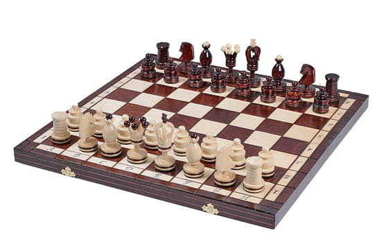 Szachy Królewskie Inkrustowane, gra logiczna, Sunrise Chess & Games Sunrise Chess & Games