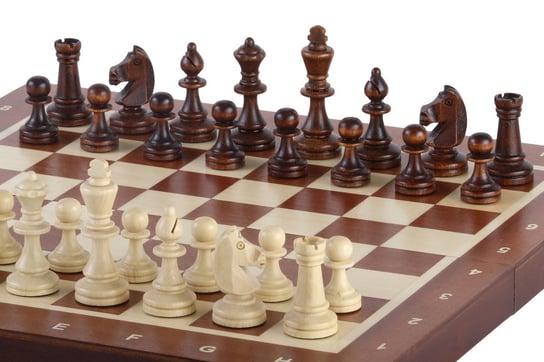 Szachy Magnetyczne Duże Intarsjowane (35X35Cm) Sunrise Chess & Games Sunrise Chess & Games