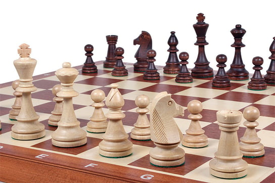 Szachy Turniejowe Nr 6 (54X54Cm) Intarsjowane Sunrise Chess & Games Sunrise Chess & Games