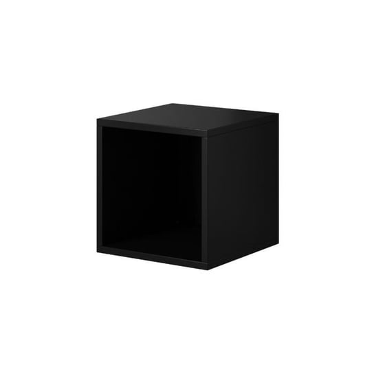 Szafka HIGH GLOSSY FURNITURE Rock, czarna, 37x37x39 cm High Glossy Furniture