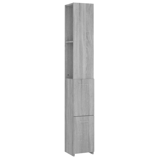 Szafka łazienkowa drewnopochodna 25x26,5x170 cm sz / AAALOE Inna marka