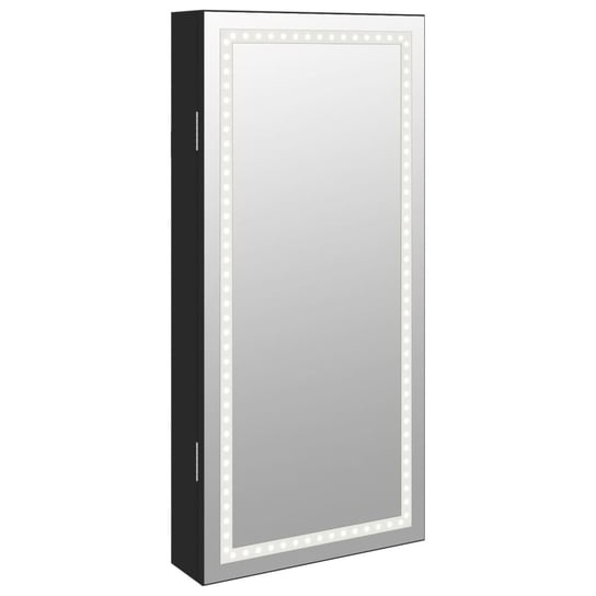 Szafka na biżuterię z lustrem LED, 31.5x9x67cm, cz Zakito Europe