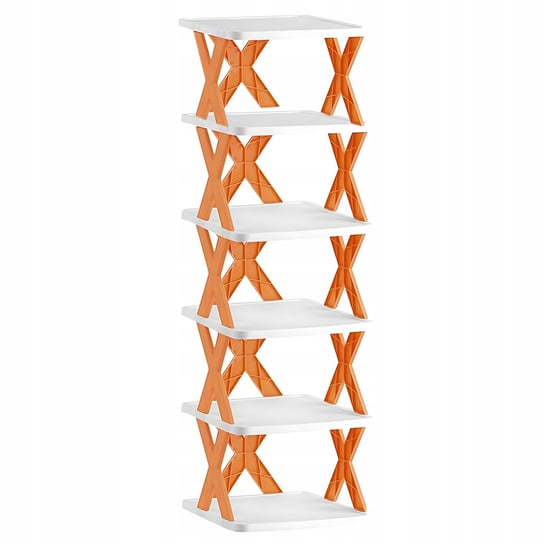 Szafka na buty Real Garden 26 x 80 x 24 cm odcienie pomarańczowego ...