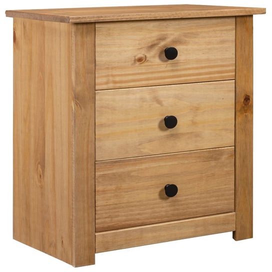 Szafka nocna drewniana 3 szuflady, 46x40x57 cm, na Inna marka