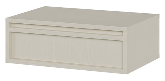Szafka nocna Evo z szufladą wisząca 50 cm Beż piaskowy Selsey